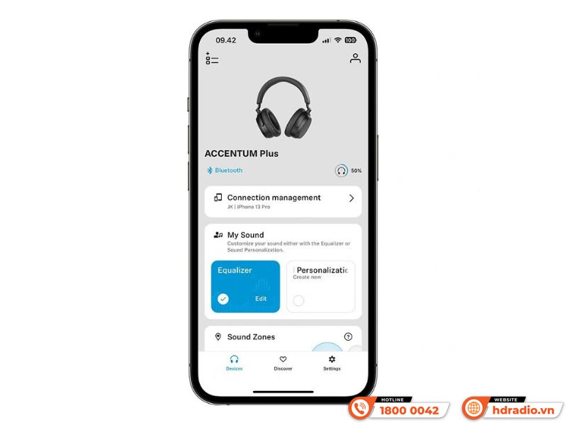 Tai nghe Sennheiser Accentum Plus Wireless