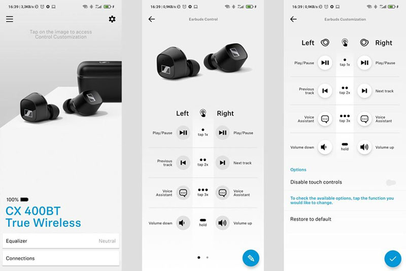 Tai nghe Sennheiser CX 400BT