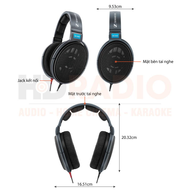 Tai nghe Sennheiser HD600