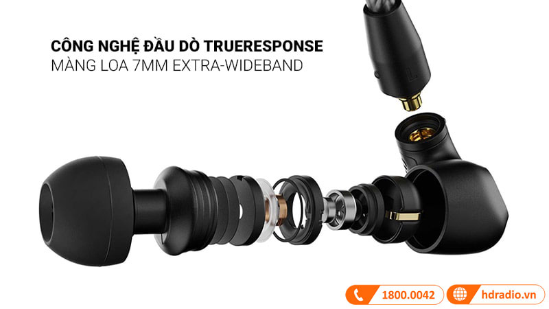 Âm thanh Tai Nghe Sennheiser IE 200