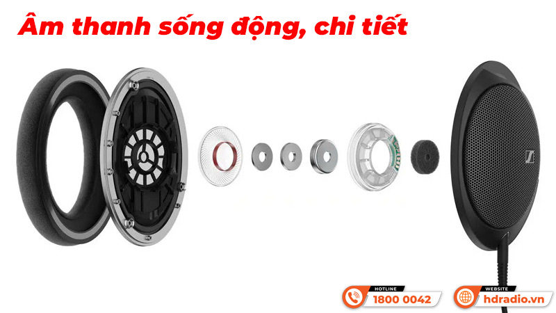 Âm thanh Tai nghe Sennheiser HD550