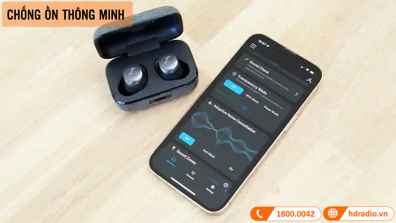 Chống Ồn Sennheiser Momentum True Wireless 3 