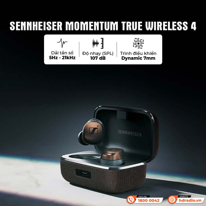 Tai nghe Sennheiser Momentum True Wireless 4
