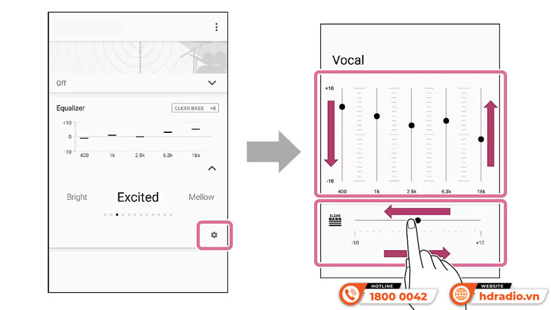 Ứng dụng Tai nghe Sony ULT Wear