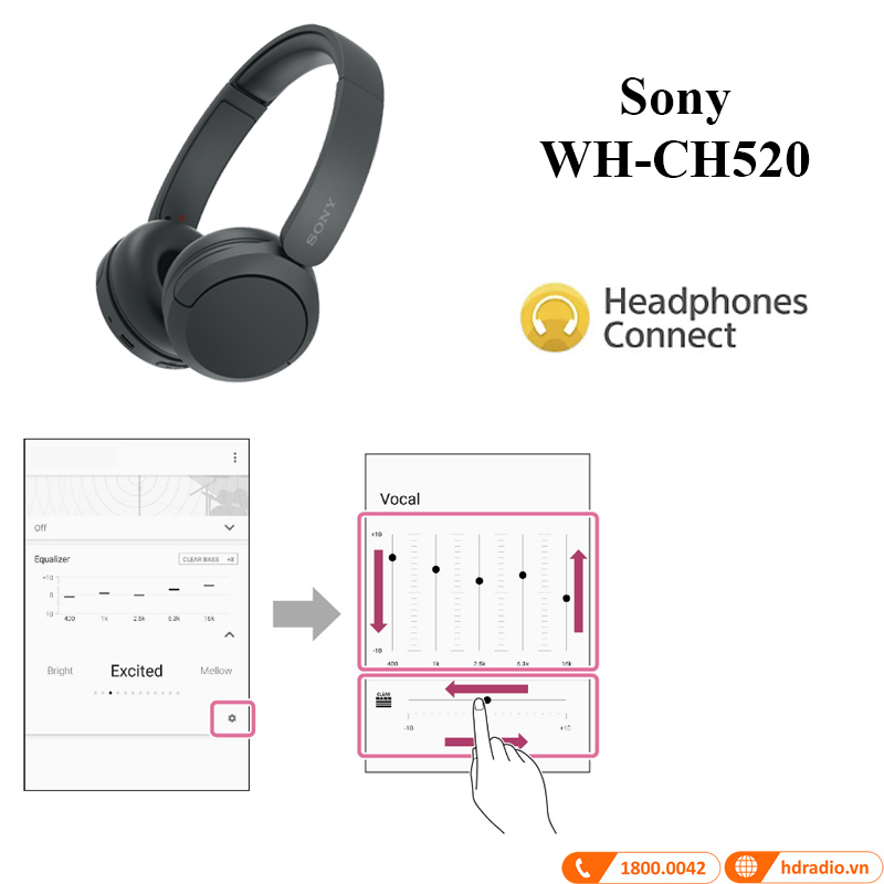 Tai Nghe Sony WH-CH520