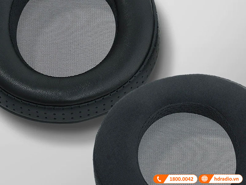 Bao gồm 2 loại đệm tai nghe cao cấp
