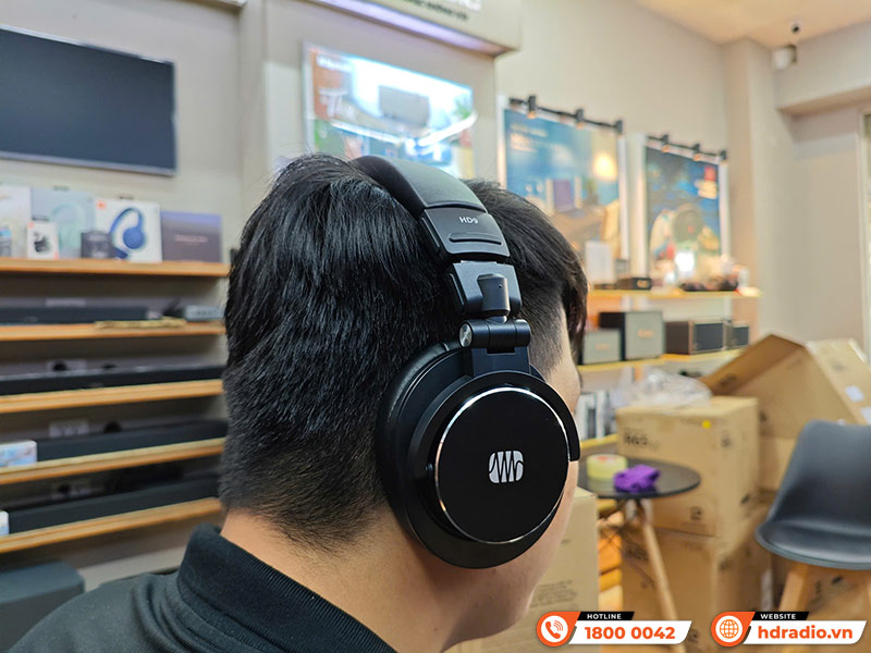 Tai Nghe PreSonus HD9 có khả năng cách âm tốt Tai Nghe PreSonus HD9