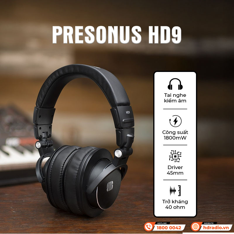 Tai Nghe PreSonus HD9
