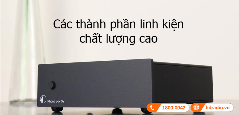 Tinh nang Phono Box Pro-Ject S2