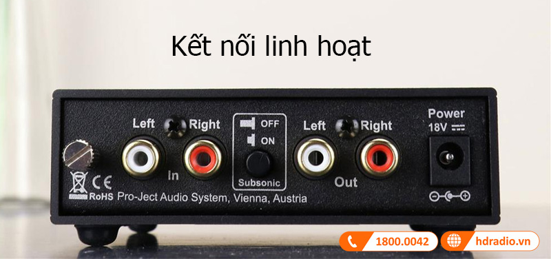 Ket noi Phono Box Pro-Ject S2