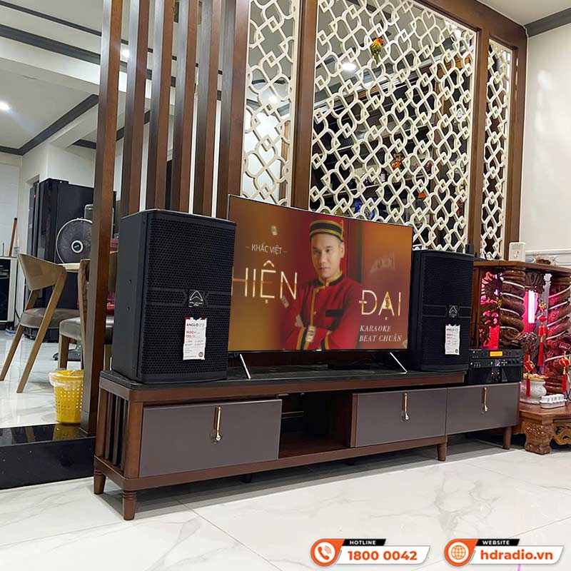 Lắp đặt dàn karaoke cao cấp trị giá hơn 102 triệu đồng cho chị Phương ở Bình Chánh, Hồ Chí Minh