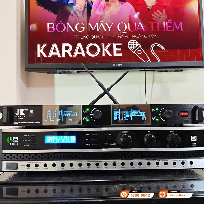Lắp đặt Dàn Karaoke JBL GD07 cực hay trị giá hơn 23 triệu đồng cho chị Vy ở quận 9, Hồ Chí Minh