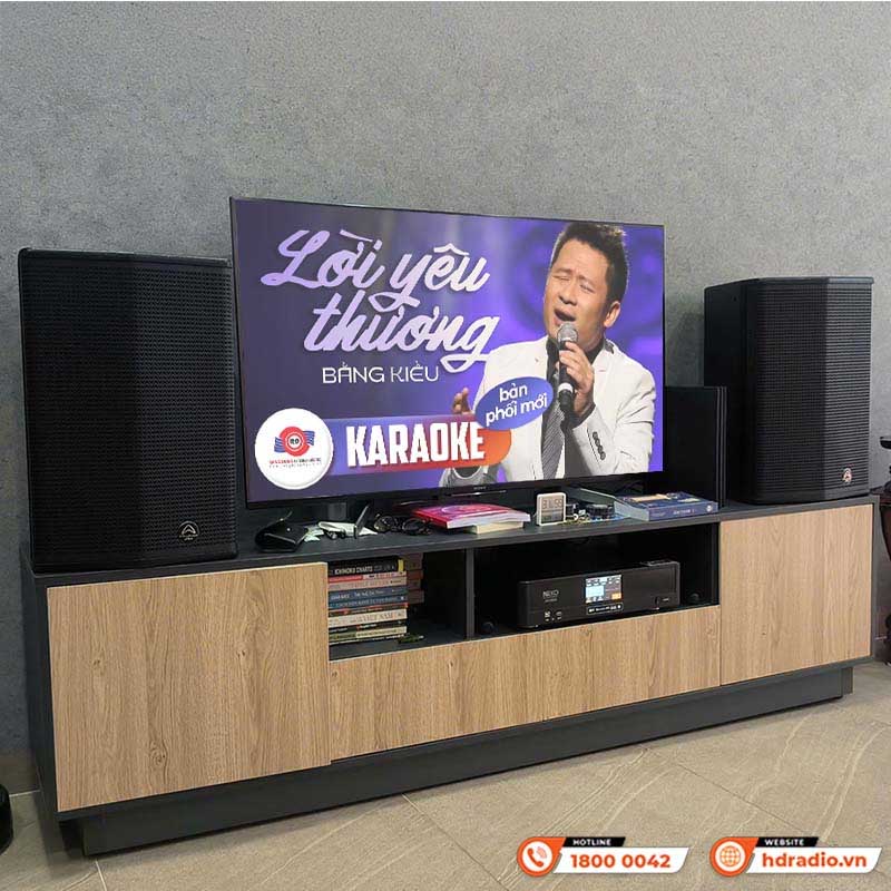 ảnh thực tế Lắp đặt dàn karaoke gia đình Wharfedale KH88 trị giá gần 26 triệu đồng cho anh Nhật tại quận Tân Phú. TP. Hồ Chí Minh - ảnh 2