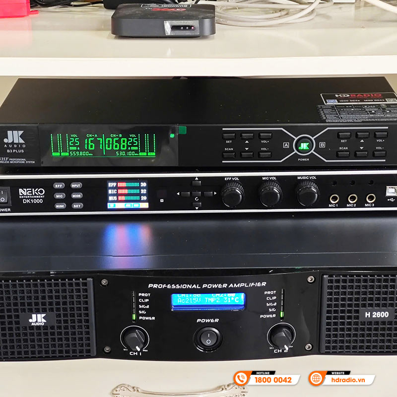 Lắp đặt Dàn karaoke JBL HK21 cực hay trị giá hơn 30 triệu đồng cho chị Thoa ở Tân Bình, Hồ Chí Minh