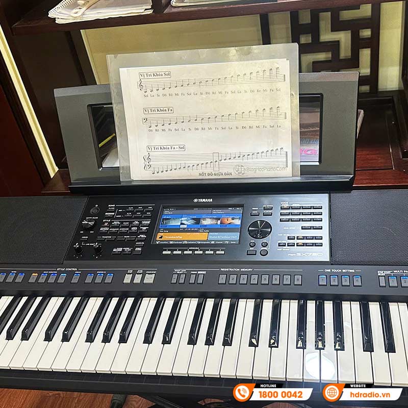 Bàn giao cây Đàn Organ Yamaha PSR-SX720 chất lượng trị giá gần 30 triệu cho chú Ân ở Thanh Xuân, Hà Nội Bàn giao cây Đàn Organ Yamaha PSR-SX720 chất lượng trị giá gần 30 triệu cho chú Ân ở Thanh Xuân, Hà Nội