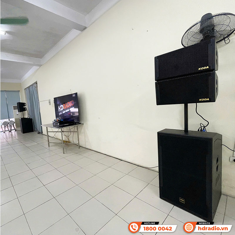 Lắp Đặt Hệ Thống Âm Thanh Line Array Chính Hãng Chất Lượng Trị Giá Hơn 31 Triệu Đồng Tại Trung Tâm Kĩ Thuật Thông Tin Phường Nhân Chính, Thanh Xuân, Hà Nội