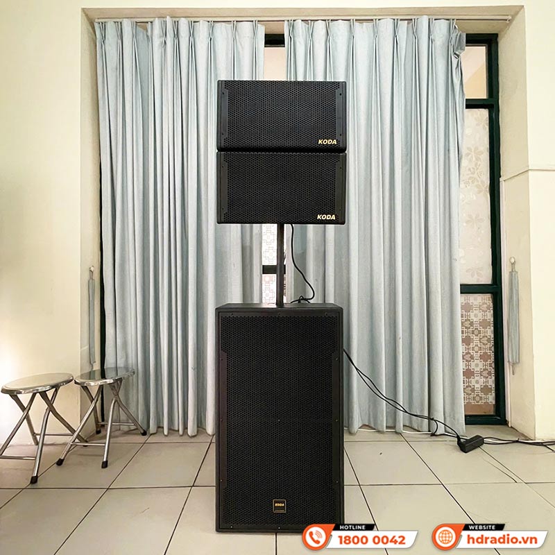 Lắp Đặt Hệ Thống Âm Thanh Line Array Chính Hãng Chất Lượng Trị Giá Hơn 31 Triệu Đồng Tại Trung Tâm Kĩ Thuật Thông Tin Phường Nhân Chính, Thanh Xuân, Hà Nội