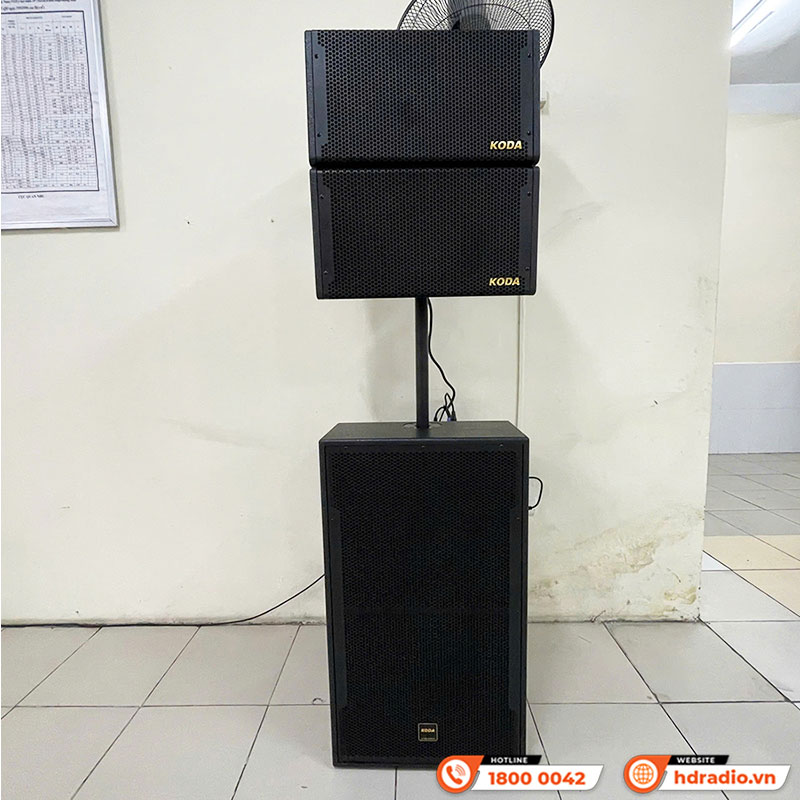 Lắp Đặt Dàn Loa Line Array Trị Giá Hơn 31 Triệu Đồng Tại Doanh Trại Quân Đội Phường Nhân Chính, Thanh Xuân, Hà Nội