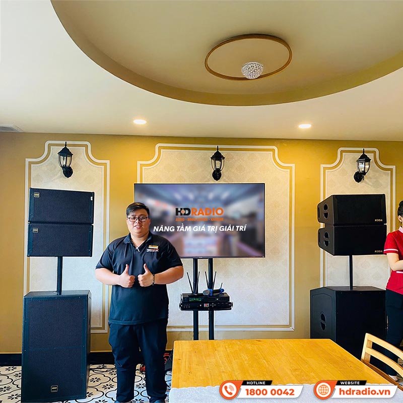 Lắp Đặt Dàn Âm Thanh Nhà Hàng Ẩm Thực Quê Nhà Trị Giá Hơn 35 Triệu Đồng Tại Quận 10, Hồ Chí Minh