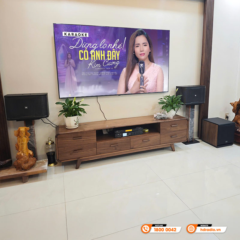 Lắp Đặt Dàn Karaoke JBL GD77 Cho Chị Ngân Ở Dĩ An, Hồ Chí Minh