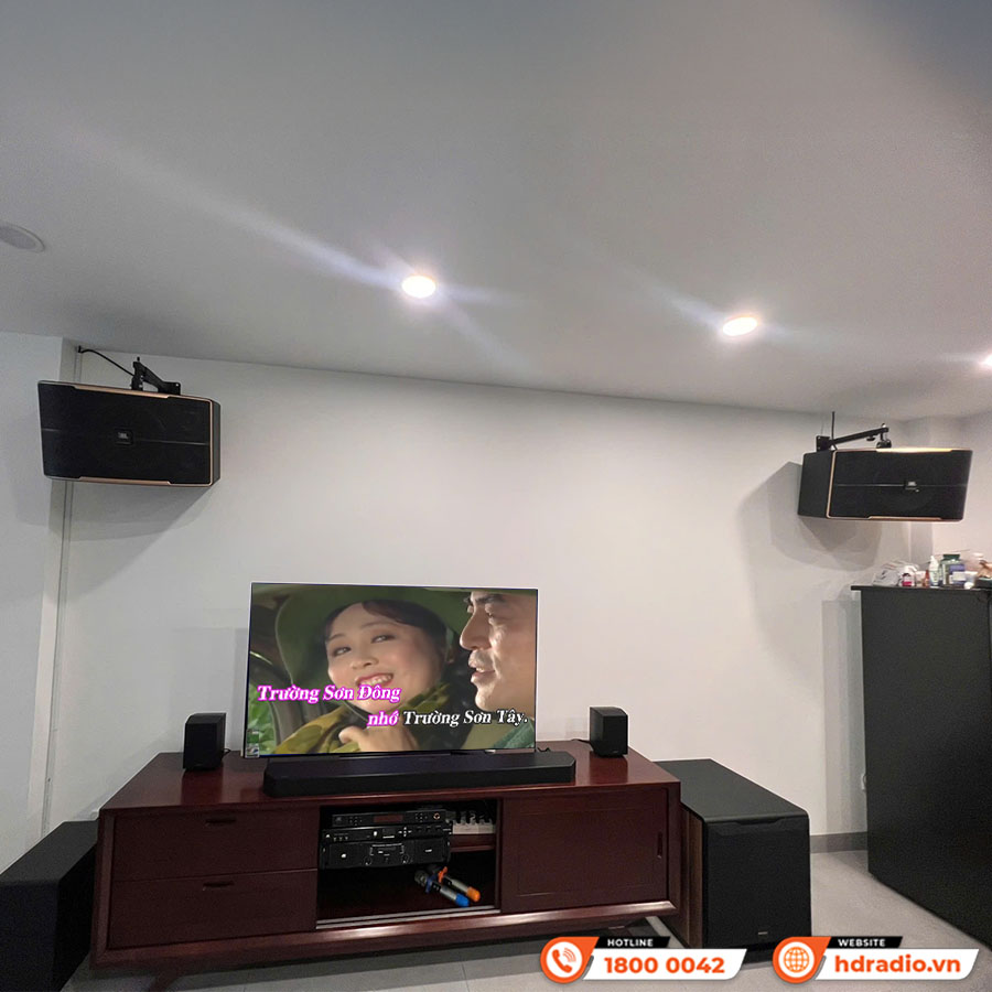 Lắp đặt dàn karaoke JBL KH44 cực hay cho anh Đức ở Thủ Đức, Hồ Chí Minh