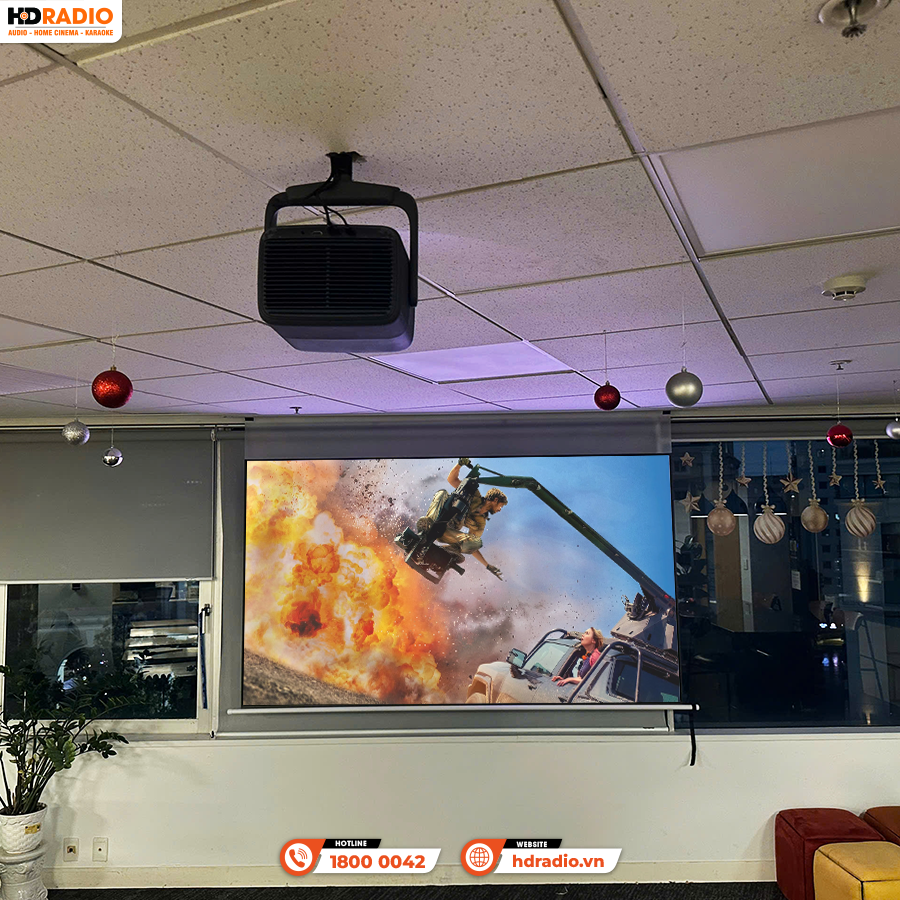 Lắp Đặt Hệ Thống Trình Chiếu Chất Lượng Trị Giá Hơn 53 Triệu Đồng Cho Công Ty Xây Dựng Hà Nội Capital 