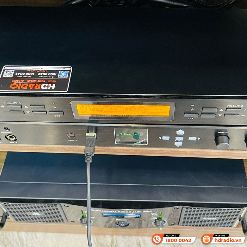 Dàn Karaoke Cao Cấp HDR67 (Wharfedale Wh10, Công suất H2600, X6000 Plus, Micro JKaudio B9)-20