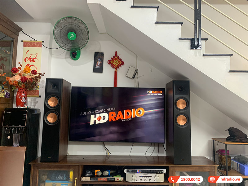 ảnh thực tế amply Marantz PM6007 tại công trình