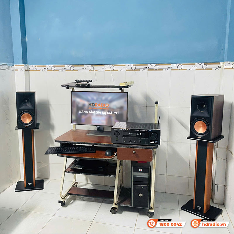 Dàn nghe nhạc mini GT01 của anh Chương ở huyện Bình Chánh, Hồ Chí Minh