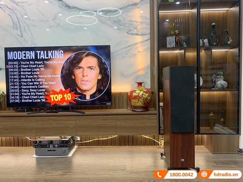 Dàn nghe nhạc và hát karaoke NK16 của anh Chưởng ở Nam Định