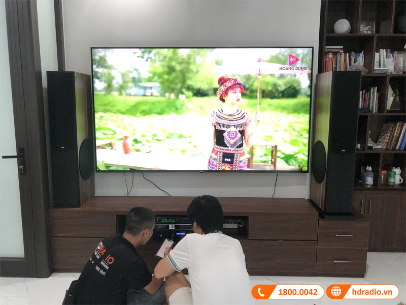 Lap dan karaoke cho anh Dong o Cau Giay Ha Noi