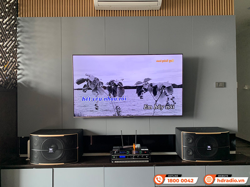 Dàn karaoke của anh Đức ở Quận Hà Đông, Hà Nội