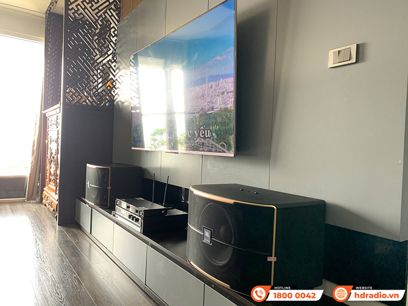 Dàn karaoke của anh Đức ở Quận Hà Đông, Hà Nội