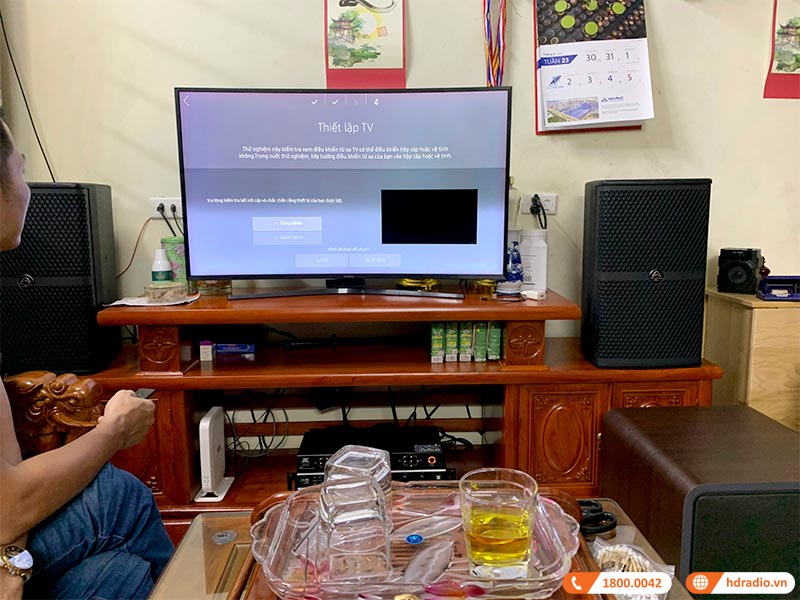 Dan karaoke gia dinh anh Dung Dan karaoke gia dinh anh Dung