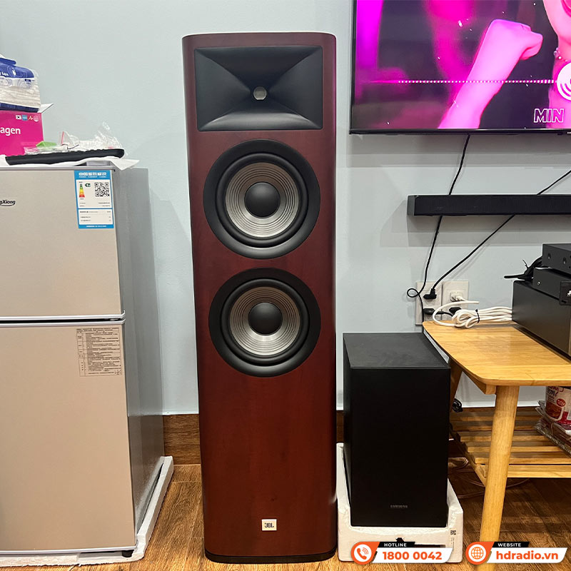 Dàn nghe nhạc và hát Karaoke JBL NK18 ( JBL Studio 690 + Cambridge CXA61 + Micro + Vang Số)-7
