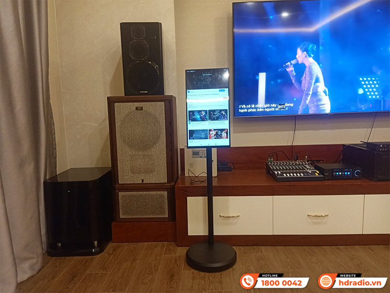 Dàn karaoke gia đình cao cấp của anh Dương ở Quận Bình Tân, Hồ Chí Minh