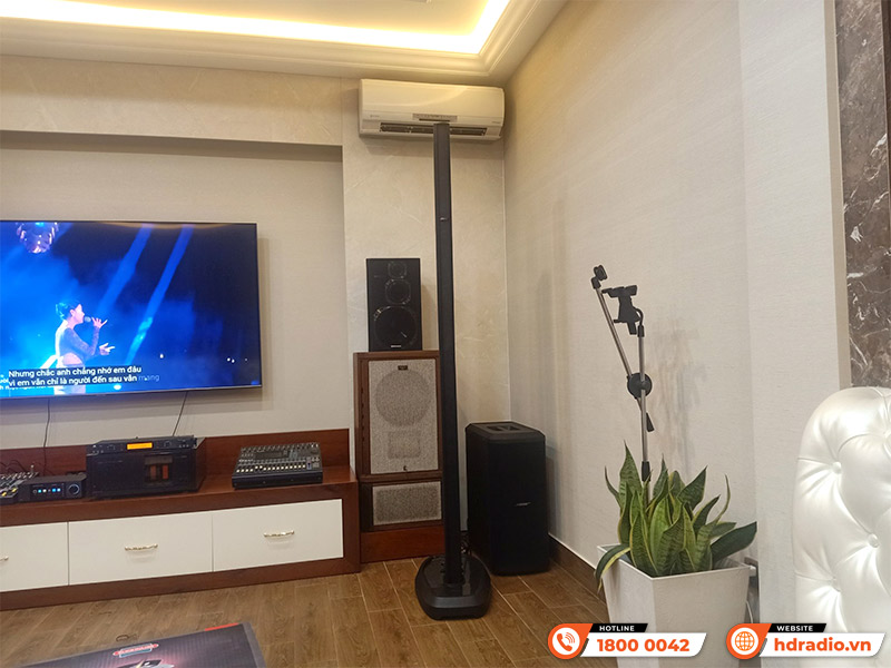 Dàn karaoke gia đình cao cấp của anh Dương ở Quận Bình Tân, Hồ Chí Minh