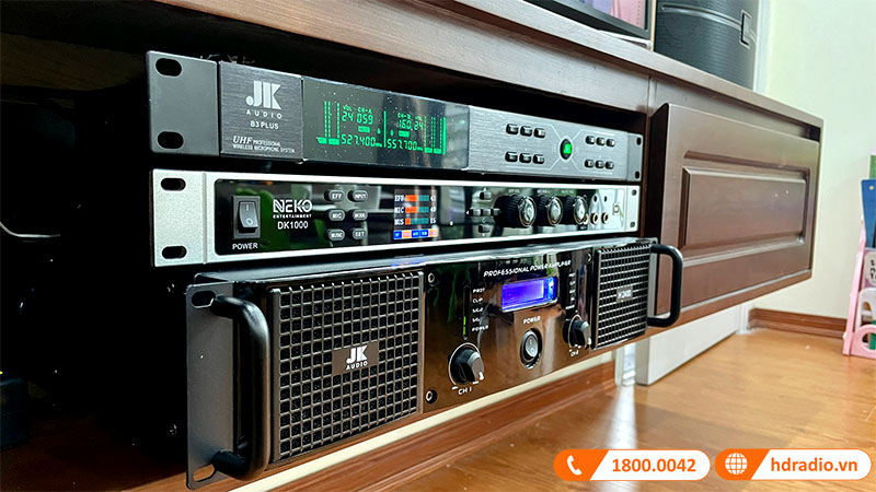 Dan karaoke gia dinh anh Giang