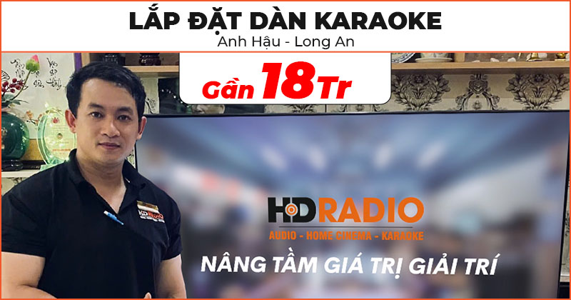 Dàn karaoke JBL của anh Hậu ở Cần Giuộc, Long An