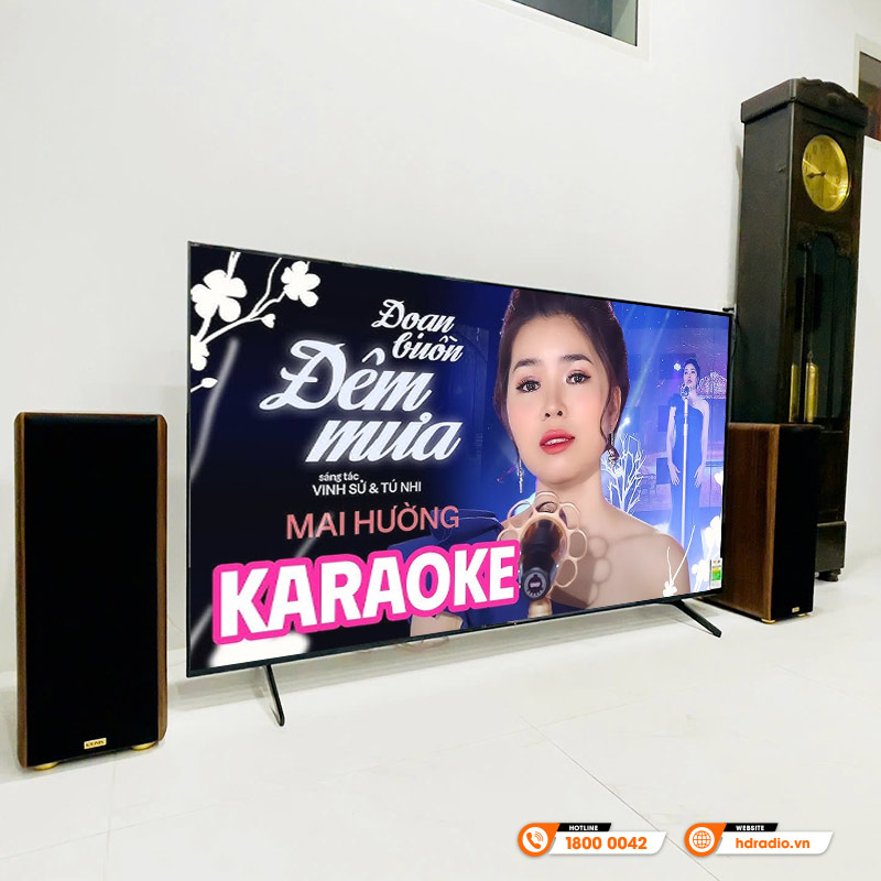 Dàn loa Kadma BS56 của anh Hiếu ở Hoàng Mai, Hà Nội