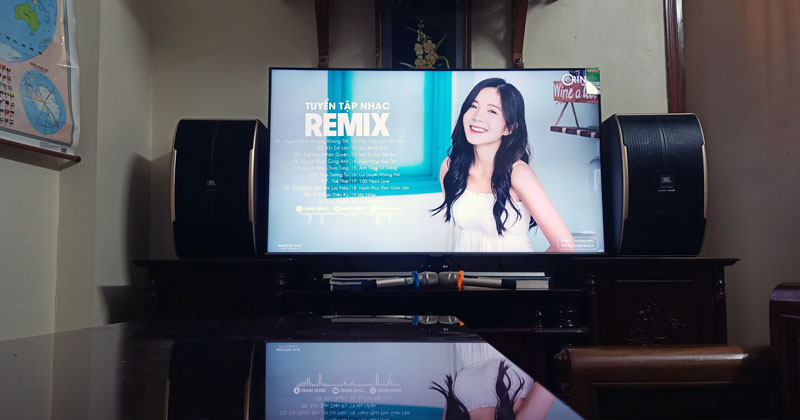 Lắp bộ Karaoke anh Hiếu ở Bắc Từ Liêm, Hà Nội (JBL Pasion 10, Kiwi PD8000, Micro VinaKTV S600X Max)