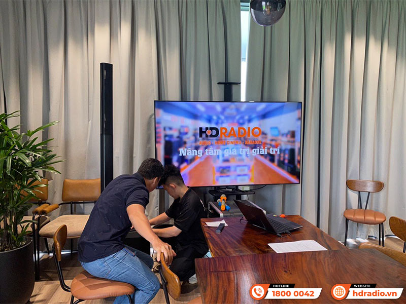 Dàn karaoke trị giá gần 51 triệu đồng cho anh Hòa ở Quận Bình Thạnh, Hồ Chí Minh