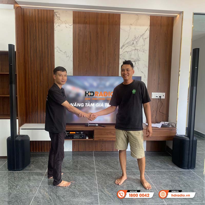 Dàn karaoke Bose HK10 của anh Hòa Vũ ở huyện Thống Nhất, Đồng Nai