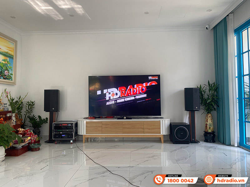 Lắp đặt Dàn karaoke cực hay trị giá gần 48 triệu đồng cho anh Hoàng ở Bãi Cháy, Quảng Ninh