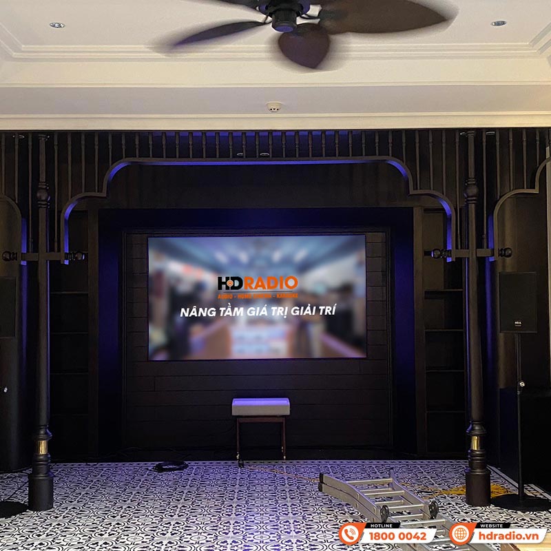 Hệ thống trình chiếu cao cấp của anh Hoàng ở Hoàn Kiếm, Hà Nội