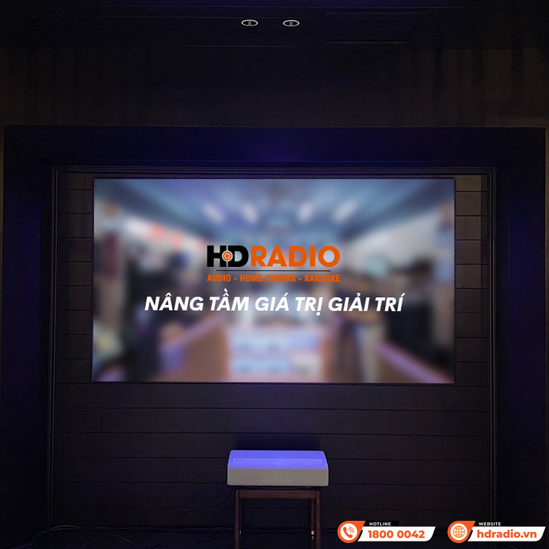 Hệ thống trình chiếu cao cấp của anh Hoàng ở Hoàn Kiếm, Hà Nội