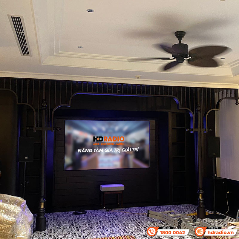 Hệ thống trình chiếu cao cấp của anh Hoàng ở Hoàn Kiếm, Hà Nội