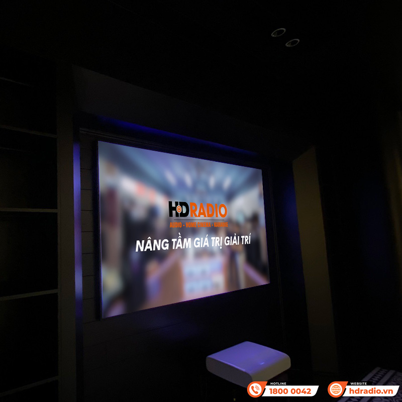 Hệ thống trình chiếu cao cấp của anh Hoàng ở Hoàn Kiếm, Hà Nội