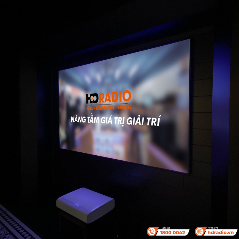 Hệ thống trình chiếu cao cấp của anh Hoàng ở Hoàn Kiếm, Hà Nội