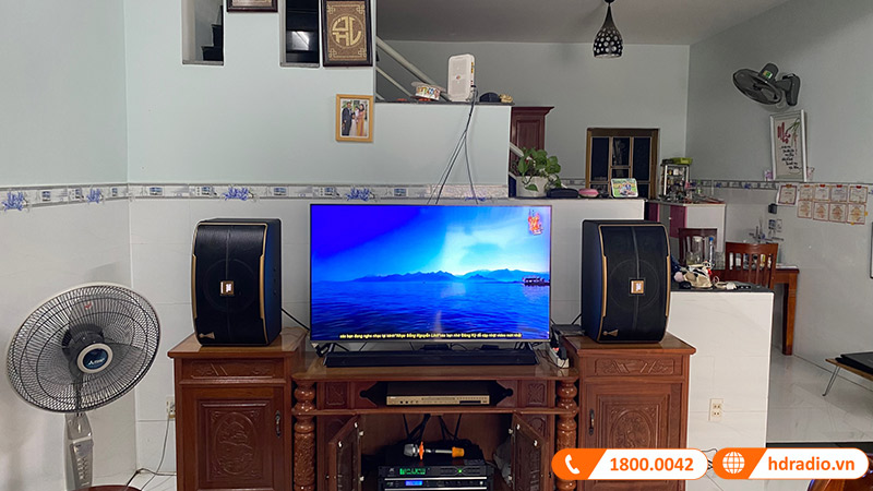 Dàn karaoke của anh Hương ở Thủ Đức, Hồ Chí Minh